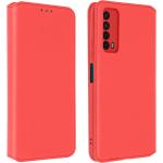 Rote Huawei P Smart Cases 2021 Art: Flip Cases aus Kunstleder 