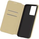 Goldene Samsung Galaxy S21 Ultra 5G Hüllen Art: Flip Cases aus Kunstleder 