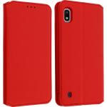 Rote Samsung Galaxy A10 Hüllen Art: Flip Cases aus Kunstleder 