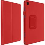 Rote Samsung Galaxy Tab S6 Lite Hüllen Art: Flip Cases aus Kunstleder klappbar 