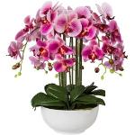 Reduzierte Rosa Künstliche Orchideen aus Kunststoff 