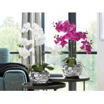 Reduzierte Silberne Künstliche Orchideen im Topf 