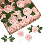 Rosa Blumenmuster Elegante Kunststoffansteckblumen 