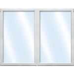 Weiße ARON Wärmeschutzfenster aus Kunststoff 