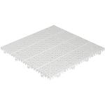 Reduzierte Weiße Hestra Terrassenplatten & Terrassenfliesen aus Kunststoff UV-beständig 