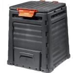 Schwarze Komposter 301l - 400l aus Kunststoff 