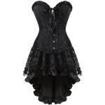 Schwarze Gothic-Kostüme für Damen Größe L 