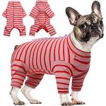 Reduzierte Rote Hundepullover & Hundeshirts aus Baumwolle 