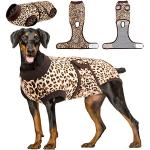 Reduzierte Braune Animal-Print Hundepullover & Hundeshirts aus Baumwolle 