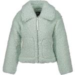 Reduzierte Blaue UGG Australia Mini Kurzjacken & Cropped-Jackets mit Reißverschluss aus Pelz für Damen Größe M für den für den Herbst 