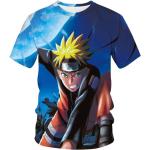 Kurzärmelige Naruto Rundhals-Ausschnitt T-Shirts mit Kapuze für Herren Größe XS für Partys für den für den Frühling 