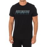 Schwarze Kurzärmelige Bikkembergs T-Shirts aus Baumwolle für Herren 