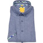 Kurzarmhemd - Casual Modern Fit - Button Down Kragen - Oxford - blau Redmond
