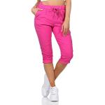 Pinke Jeans-Bermudas aus Denim für Damen Größe L Weite 42 für den für den Sommer 