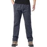 Hellblaue Skater Ripped Jeans & Zerrissene Jeans mit Reißverschluss aus Cord für Herren Größe 3 XL Petite für den für den Sommer 