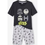 Schwarze Star Wars Kurze Kinderschlafanzüge aus Baumwolle für Jungen Größe 110 