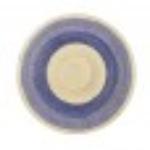 Blaue Esprit Home Runde Design-Teppiche 100 cm aus Jute 