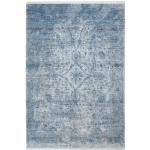 Blaue Unifarbene Antike Obsession Design-Teppiche aus Textil 
