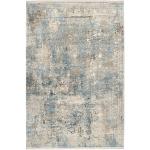 Kurzflor Designer Teppich OCI Bestseller Cava 822 grau blau | 160 x 230 cm