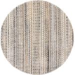 Beige Flair Rugs Runde Runde Teppiche 160 cm aus Textil 