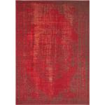 Rote Hanse Home Kurzflorteppiche aus Textil 160x230 