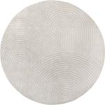 Beige Hanse Home Runde Runde Teppiche 160 cm aus Textil 