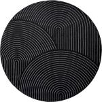 Schwarze Hanse Home Runde Runde Teppiche 160 cm aus Textil 