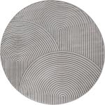 Graue Hanse Home Runde Runde Teppiche 160 cm aus Textil 