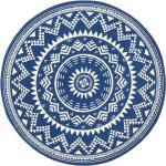 Blaue Hanse Home Runde Runde Teppiche 200 cm aus Textil 