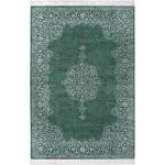 Grüne Vintage Nouristan Kurzflorteppiche aus Textil 