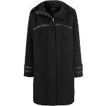 Reduzierte Schwarze Basler Mini Kapuzenmäntel aus Polyester maschinenwaschbar für Damen Größe L für den Winter 