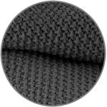 Dunkelgraue Moderne Häkeldecken & Strickdecken aus Textil maschinenwaschbar 140x190 für den für den Winter 