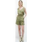 Armeegrüne Kuyichi Vegane Bio Nachhaltige Chino-Shorts mit Reißverschluss für Damen Größe XL für den für den Sommer 