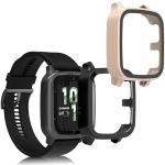Altrosa kwmobile Armbanduhrenschutz aus Glas mit Kunststoff-Uhrenglas 