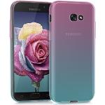 Pinke kwmobile Samsung Galaxy A5 Hüllen 2017 durchsichtig aus Silikon 