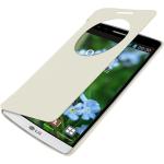 Weiße kwmobile LG G3 S Cases Art: Flip Cases aus Kunststoff mit Sichtfenster 