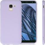 Lavendelfarbene kwmobile Samsung Galaxy J6 Cases aus Kunststoff 