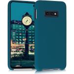 Petrolfarbene kwmobile Samsung Galaxy S10e Cases Matt aus Kunststoff 