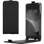 Schwarze kwmobile Samsung Galaxy Hüllen Art: Flip Cases mit Reißverschluss aus Kunststoff 