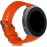 kwmobile Uhrenarmband, Armband kompatibel mit Polar Vantage V - Ersatzarmband Fitnesstracker - Fitness Band Silikon, orange, Orange
