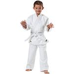 KWON Kinder Kampfsportanzug Judo Randori Anzug, Weiß, 130 EU