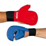 KWON® Karate Handschutz, L Rot, mit Daumenschlaufe Rot