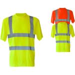Orange Korntex T-Shirts aus Polyester für Herren Größe 4 XL 