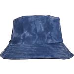 Blaue Unifarbene Outdoorhüte 58 für Damen Größe 3 XL für den für den Winter 