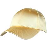 Goldene Unifarbene Hip Hop Snapback-Caps mit Schnalle für Herren Größe XXL für den für den Sommer 