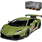 Khakifarbene Kyosho Lamborghini Aventador Modellautos & Spielzeugautos aus Kunstharz 