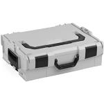 Bosch Sortimo L-BOXX 136 6000003650 lichtgrau/schwarz | Größe 2 | Professioneller Werkzeugkoffer leer | Werkzeugkiste stapelbar Kunststoff
