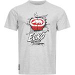 Graue Ecko Unlimited T-Shirts aus Baumwolle für Herren Größe L 