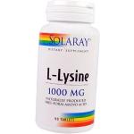 L-Lysin, L-Lysin 1000, Solaray 90 Tab (27411002)