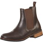 Reduzierte Braune L-pro West Cowboy-Boots & Cowboystiefeletten aus Rindsleder Rutschfest für Herren Größe 36 mit Absatzhöhe 3cm bis 5cm 